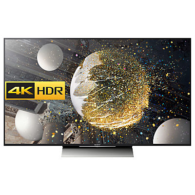 Sony Bravia 55XD8005 LED HDR 4K Ultra HD Android TV, 55 With Youview/Freeview HD & Silver Slate Design